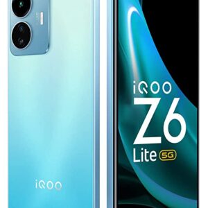 iQOO Z6 Lite 5G (Mystic Night, 4GB RAM, 64GB Storage) | World’s First Snapdragon 4 Gen 1 | Best in-Segment 120Hz Refresh…