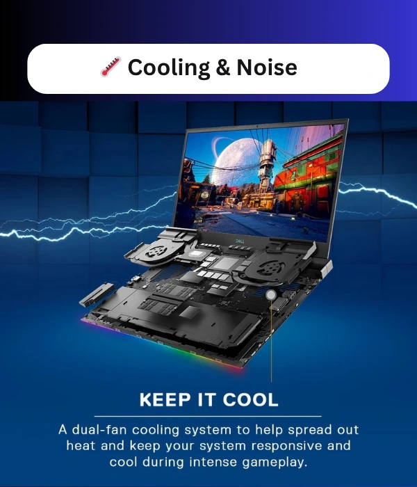 New Inspiron 15 7591 Laptop Cooling